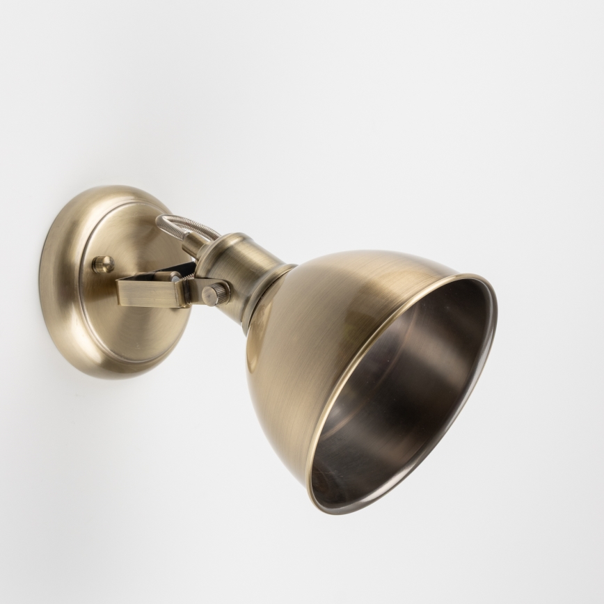 Brilagi - Spot mural TECHNO 1xE27/60W/230V bronze