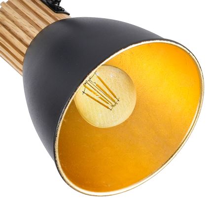 Brilagi - Spot ODENSE 3xE14/10W/230V bois/noir