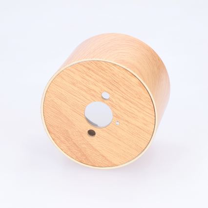 BRILAGI - Spot de salle de bains SMOOTH 1xGX53/15W/230V 60x82 mm décor chêne IP54