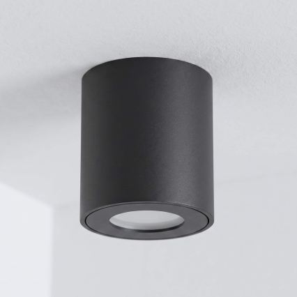 BRILAGI - Spot salle de bain MIA 1xGU10/30W/230V 84x80 mm noir IP54