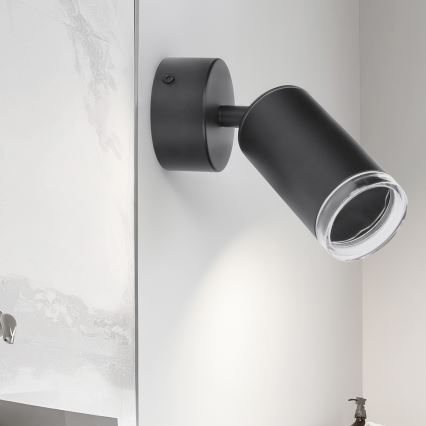 Brilagi - Spot salle de bain SELE 1xGU10/30W/230V IP44 noir