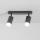 Brilagi - Spot salle de bain SELE 2xGU10/30W/230V IP44 noir
