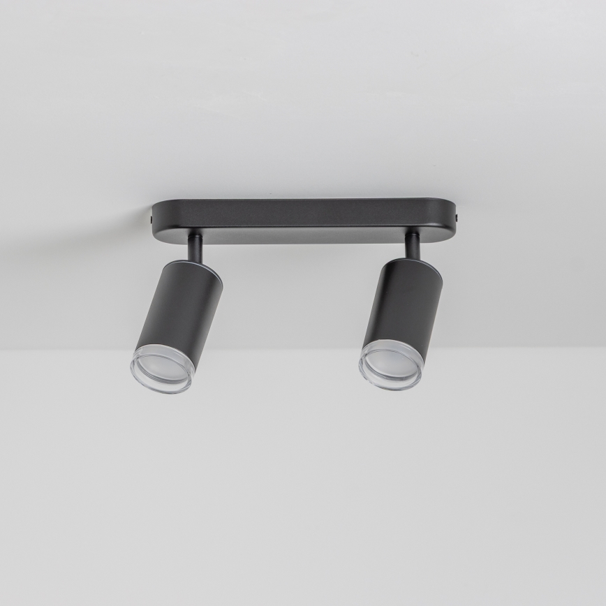 Brilagi - Spot salle de bain SELE 2xGU10/30W/230V IP44 noir