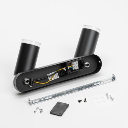 Brilagi - Spot salle de bain SELE 2xGU10/30W/230V IP44 noir