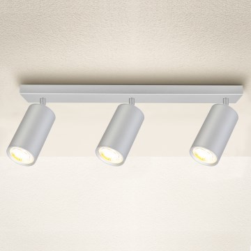 Brilagi - Spot salle de bain SELE 3xGU10/30W/230V IP44 argent