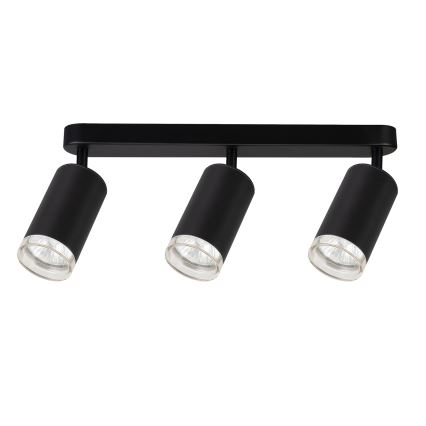 Brilagi - Spot salle de bain SELE 3xGU10/30W/230V IP44 noir