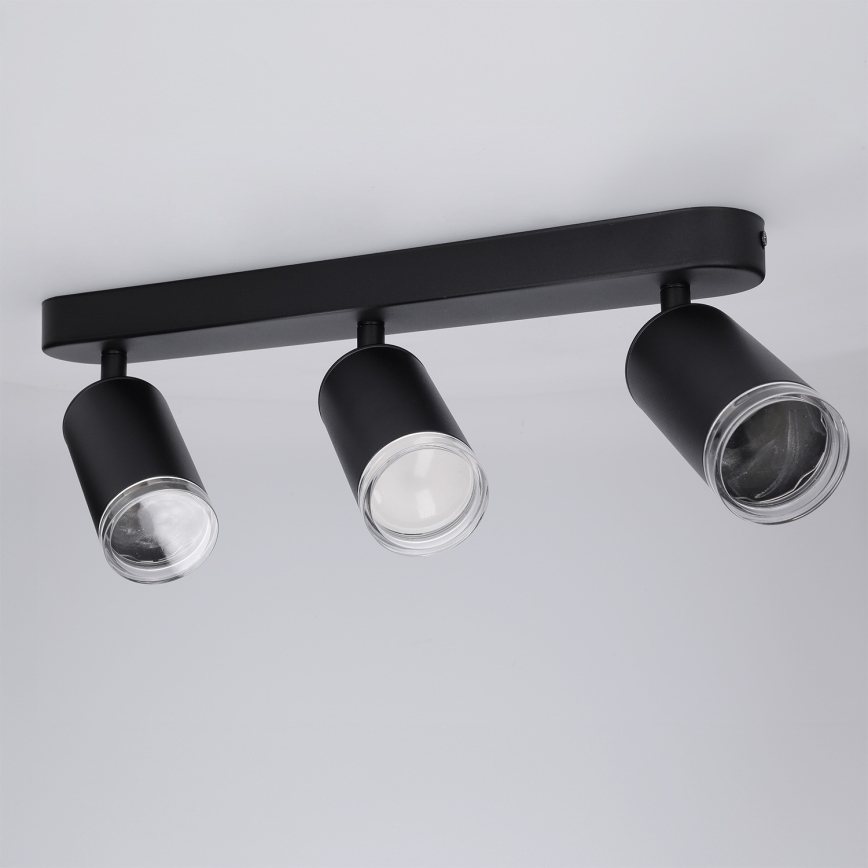 Brilagi - Spot salle de bain SELE 3xGU10/30W/230V IP44 noir