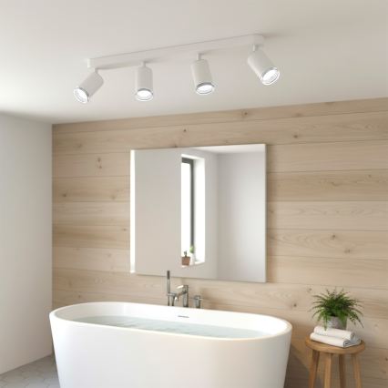 Brilagi - Spot salle de bain SELE 4xGU10/30W/230V IP44 blanc