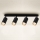 Brilagi - Spot salle de bain SELE 4xGU10/30W/230V IP44 noir