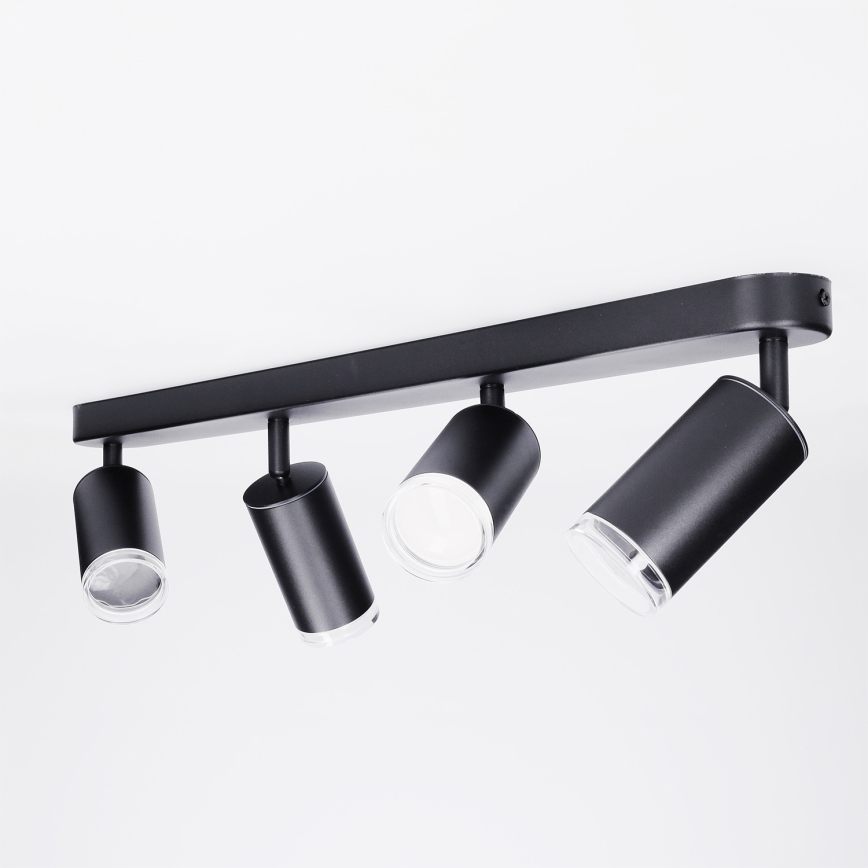 Brilagi - Spot salle de bain SELE 4xGU10/30W/230V IP44 noir