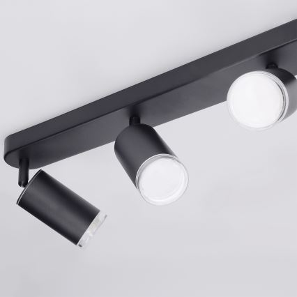 Brilagi - Spot salle de bain SELE 4xGU10/30W/230V IP44 noir