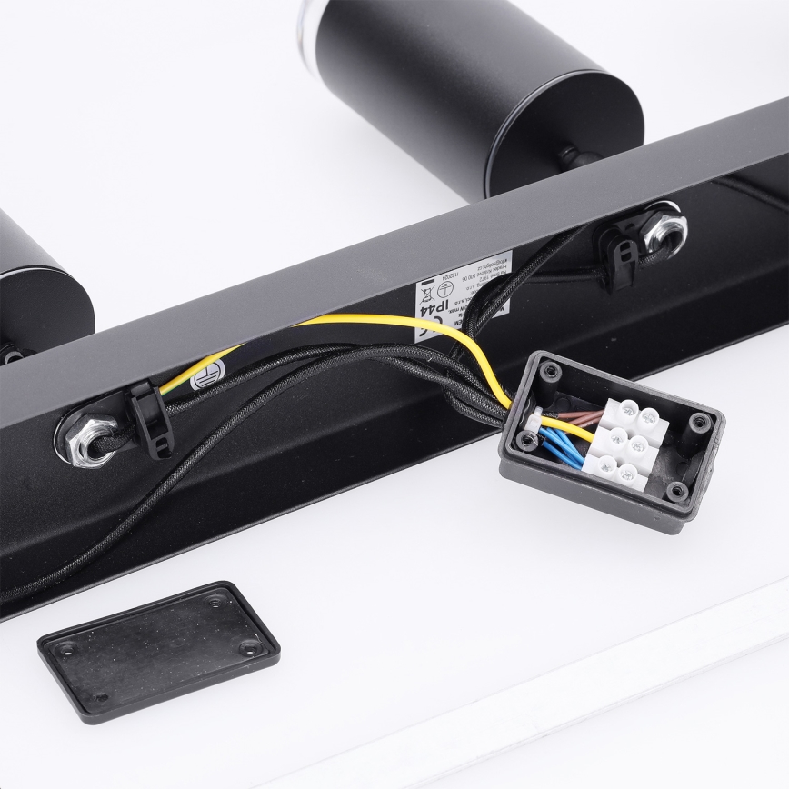 Brilagi - Spot salle de bain SELE 4xGU10/30W/230V IP44 noir