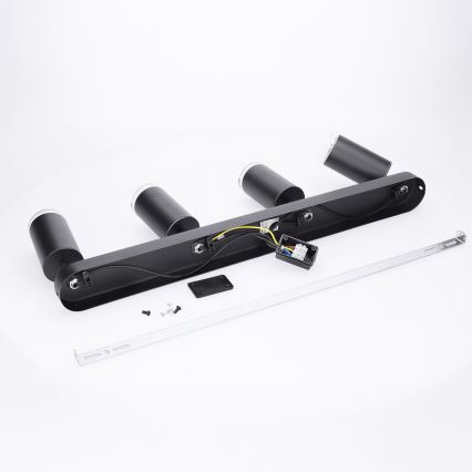Brilagi - Spot salle de bain SELE 4xGU10/30W/230V IP44 noir