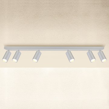 Brilagi - Spot salle de bain SELE 6xGU10/30W/230V IP44 argent