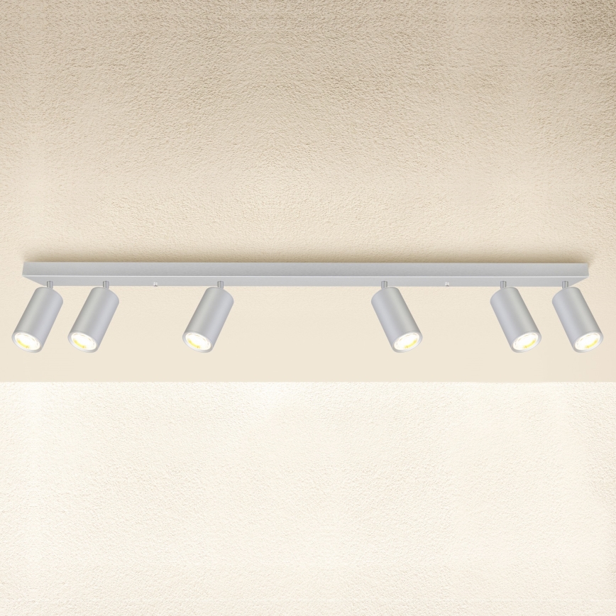 Brilagi - Spot salle de bain SELE 6xGU10/30W/230V IP44 argent