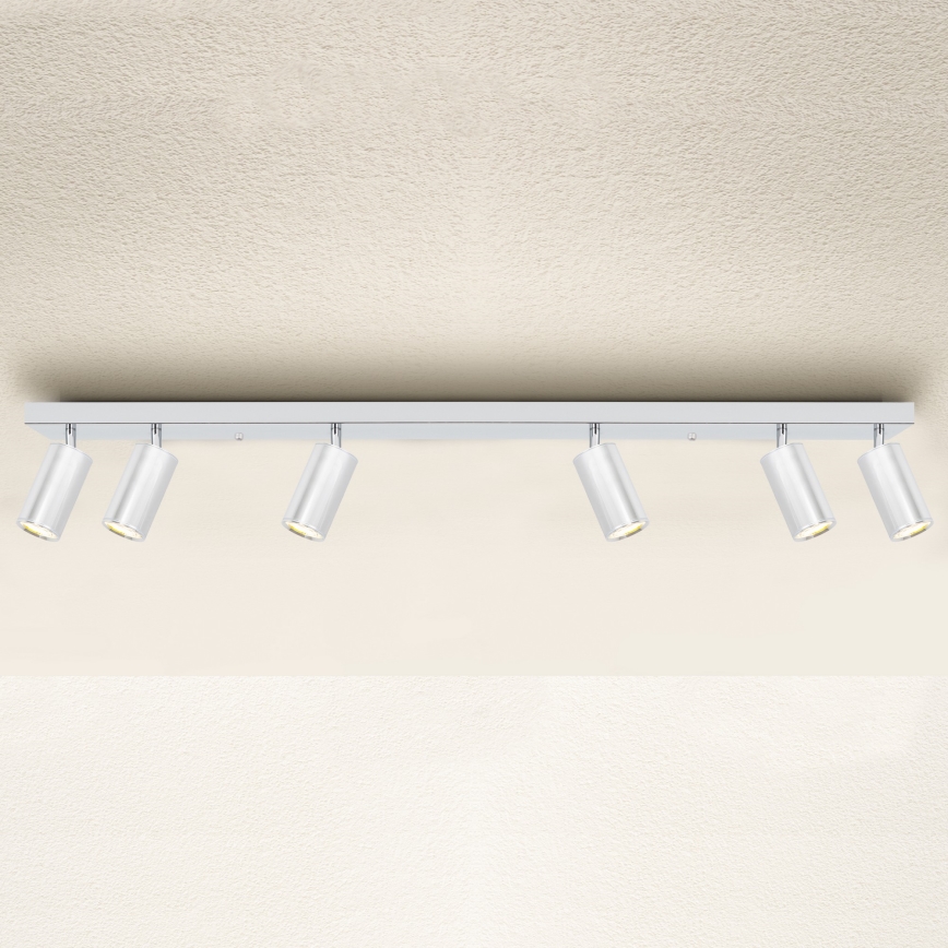 Brilagi - Spot salle de bain SELE 6xGU10/30W/230V IP44 chrome brillant