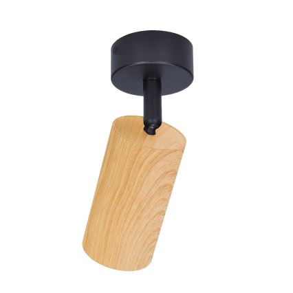 Brilagi - Spot SELE 1xGU10/30W/230V zwart/eiken decor