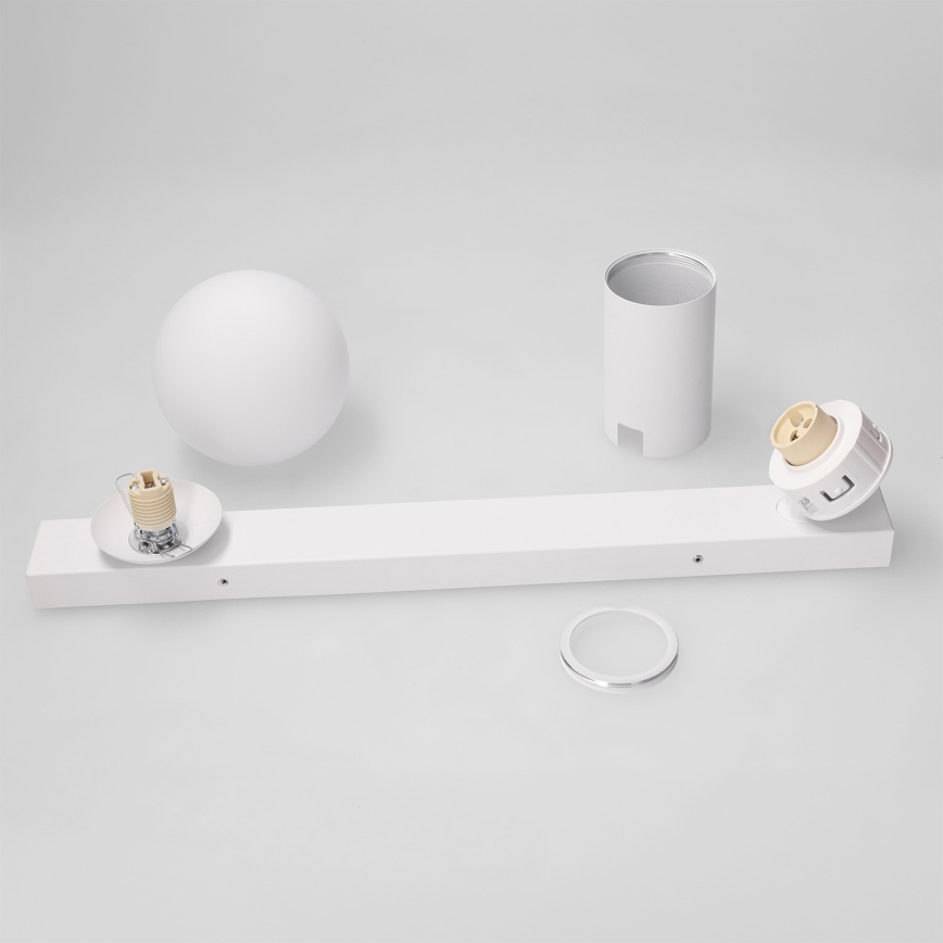 Brilagi - Spot SELE BALL 1xGU10/30W/230V + 1xG9/10W blanc