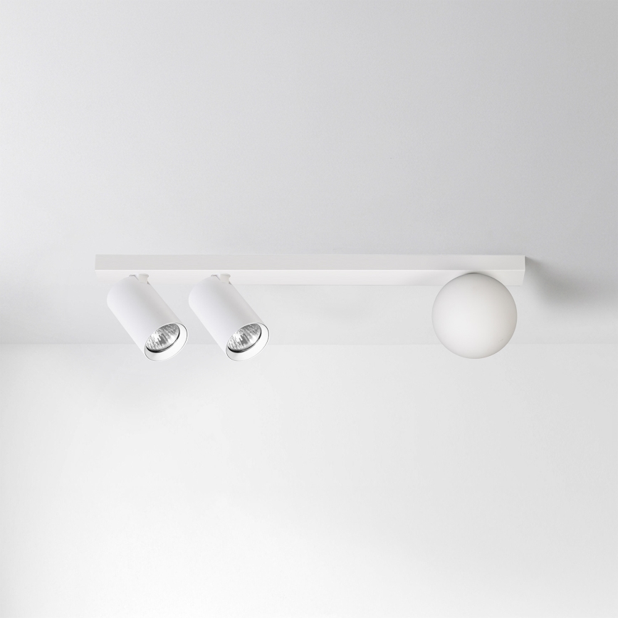 Brilagi - Spot SELE BALL 2xGU10/30W/230V + 1xG9/10W blanc