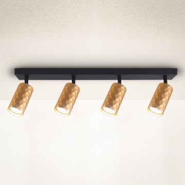 Brilagi - Spot SELE DIAMANT 4xGU10/30W/230V doré