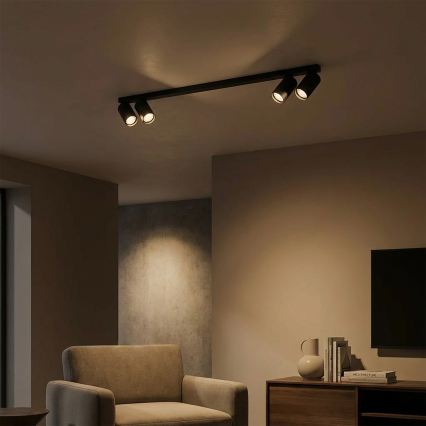 Brilagi - Spot SELE LONG 4xGU10/30W/230V zwart