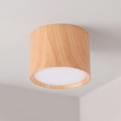 BRILAGI - Spot SMOOTH 1xGX53/15W/230V 60x82 mm décor chêne
