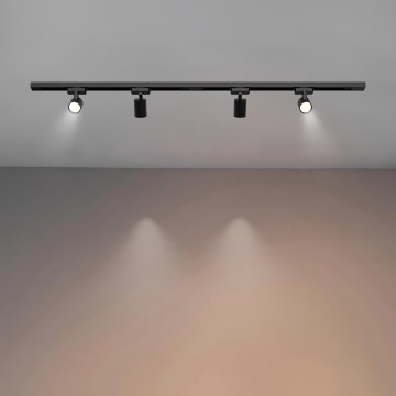 Brilagi - Spot voor railsysteem HUSKY 4x GU10/10W/230V, zwart