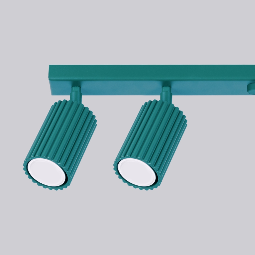 Brilagi - Spotarmatuur CRESTO 6xGU10/10W/230V turkoois