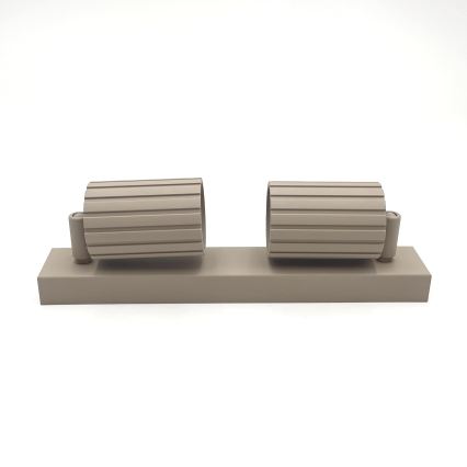 Brilagi - Spotarmatuur CRISPINA 2xGU10/10W/230V beige