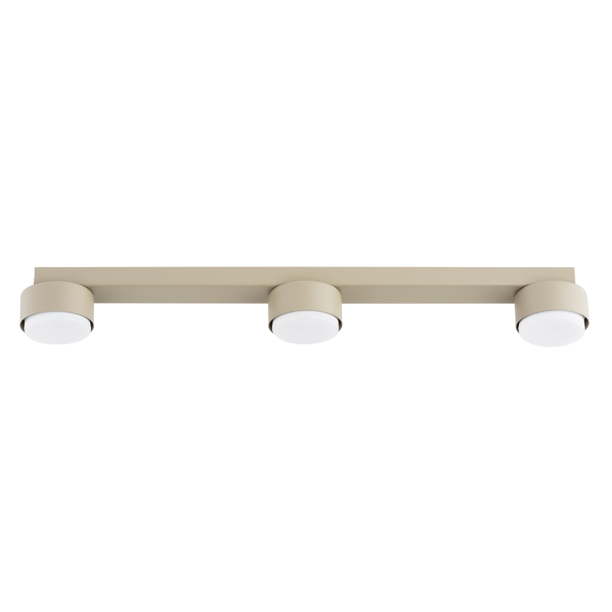 Brilagi - Spotarmatuur MONO 3xGX53/12W/230V beige