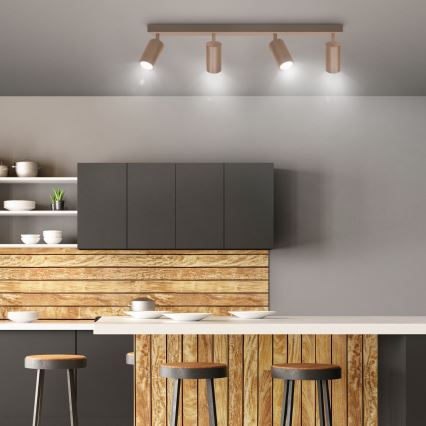 Brilagi - Spotarmatuur SELE 4xGU10/30W/230V beige