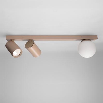 Brilagi - Spotarmatuur SELE BALL 2xGU10/30W/230V + 1xG9/10W beige