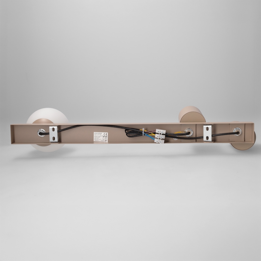 Brilagi - Spotarmatuur SELE BALL 2xGU10/30W/230V + 1xG9/10W beige