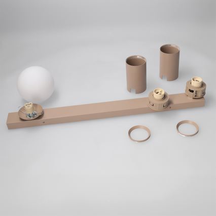 Brilagi - Spotarmatuur SELE BALL 2xGU10/30W/230V + 1xG9/10W beige