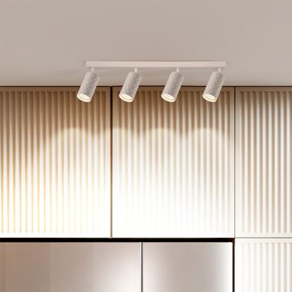 Brilagi - Spotarmatuur SELE DIAMANT 4xGU10/30W/230V wit