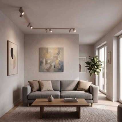 BRILAGI - Spotarmatuur SELE LONG 8xGU10/30W/230V beige