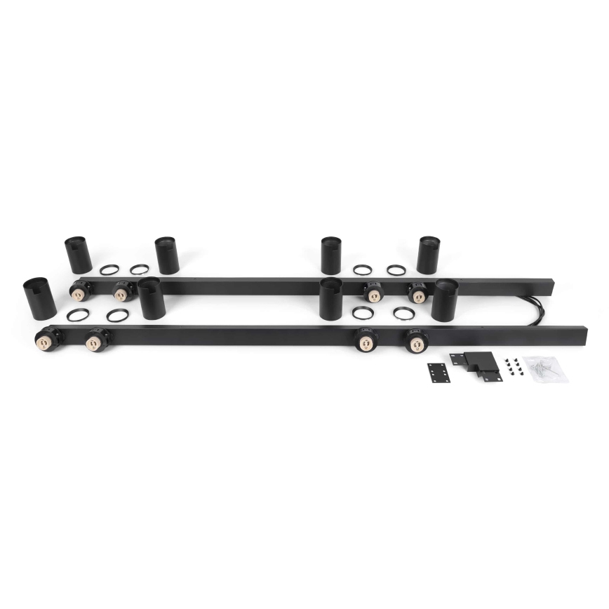 BRILAGI - Spotarmatuur SELE LONG 8xGU10/30W/230V zwart