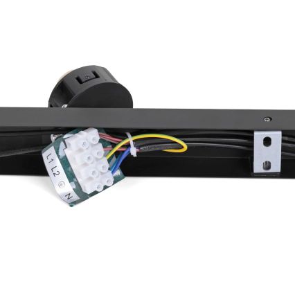 BRILAGI - Spotarmatuur SELE LONG 8xGU10/30W/230V zwart