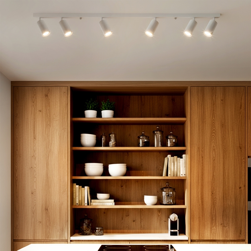 Brilagi - Spotarmatuur SELE MODERN 6xGU10/30W/230V wit