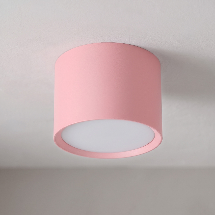 BRILAGI - Spotarmatuur SMOOTH 1xGX53/15W/230V 60x82 mm roze