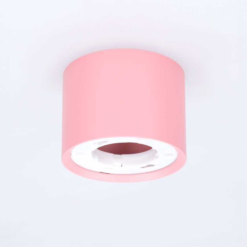 BRILAGI - Spotarmatuur SMOOTH 1xGX53/15W/230V 60x82 mm roze