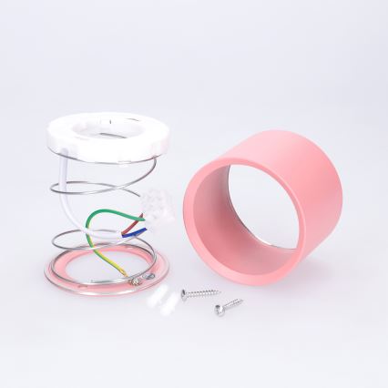 BRILAGI - Spotarmatuur SMOOTH 1xGX53/15W/230V 60x82 mm roze