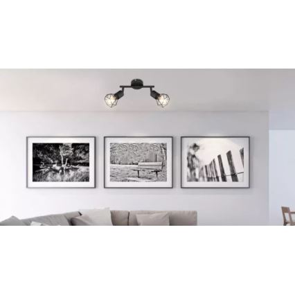 Brilagi - Spotlamp CAGE 2xE14/40W/230V