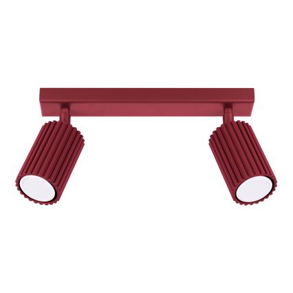 Brilagi - Spotlamp CRESTO 2xGU10/10W/230V bordeaux