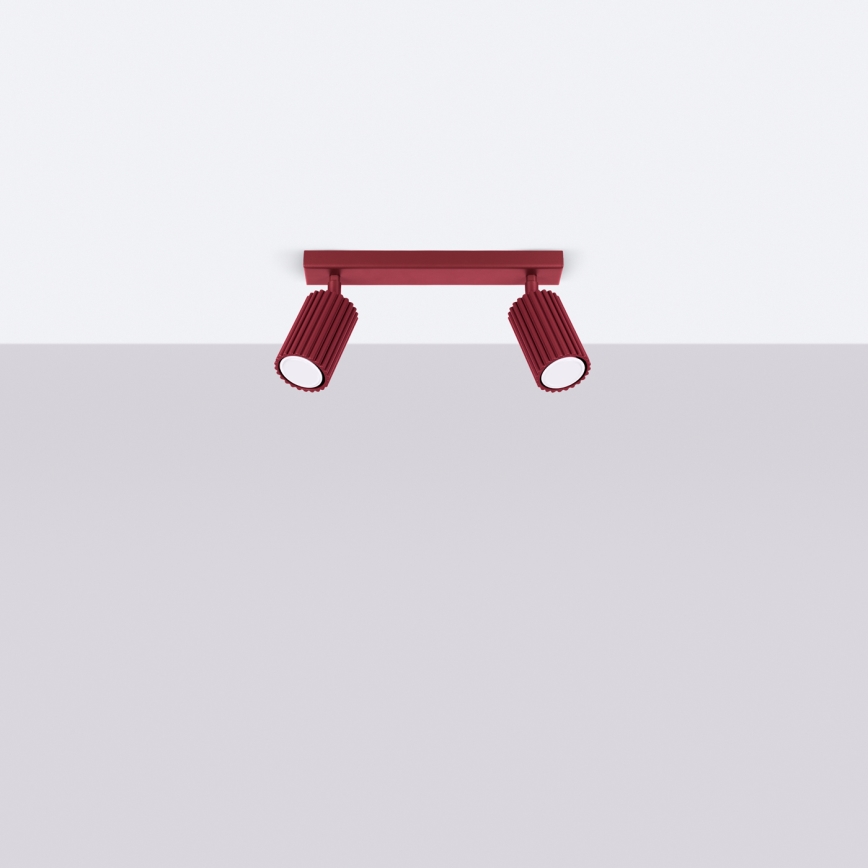 Brilagi - Spotlamp CRESTO 2xGU10/10W/230V bordeaux