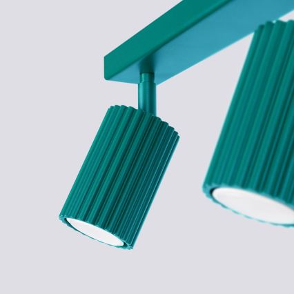 Brilagi - Spotlamp CRESTO 2xGU10/10W/230V turkoois