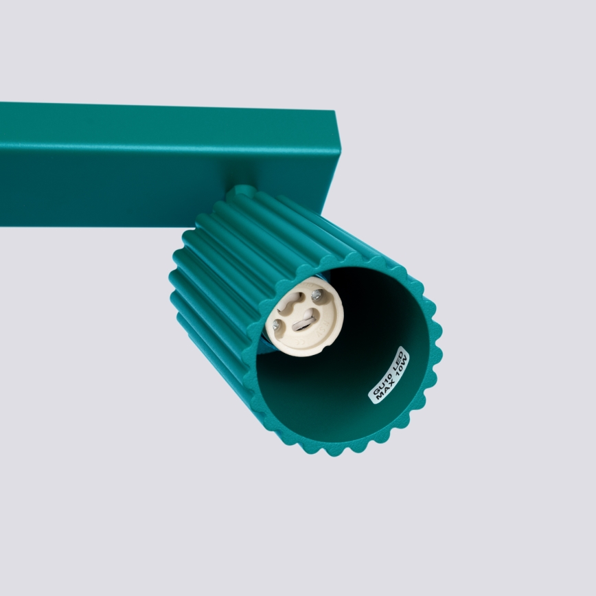 Brilagi - Spotlamp CRESTO 2xGU10/10W/230V turkoois