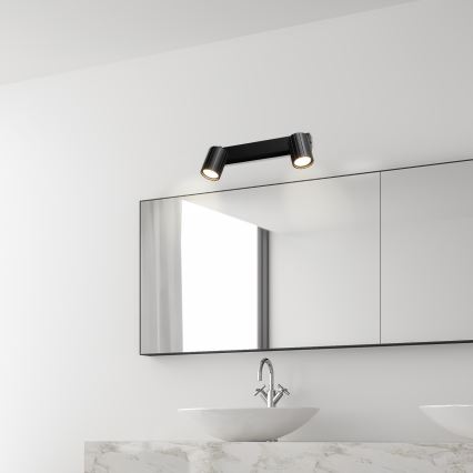 Brilagi - Spotlamp CRISPINA 2xGU10/10W/230V zwart