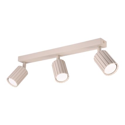 Brilagi - Spotlamp CRISPINA 3xGU10/10W/230V beige