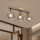 Brilagi - Spotlamp HYGGE 3xE14/15W/230V hout/rookkleurig